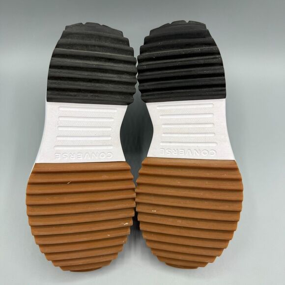 Converse High Top Shoes Run Star Hike Black White Gum Platform Womens Size 6 - Picture 10 of 12